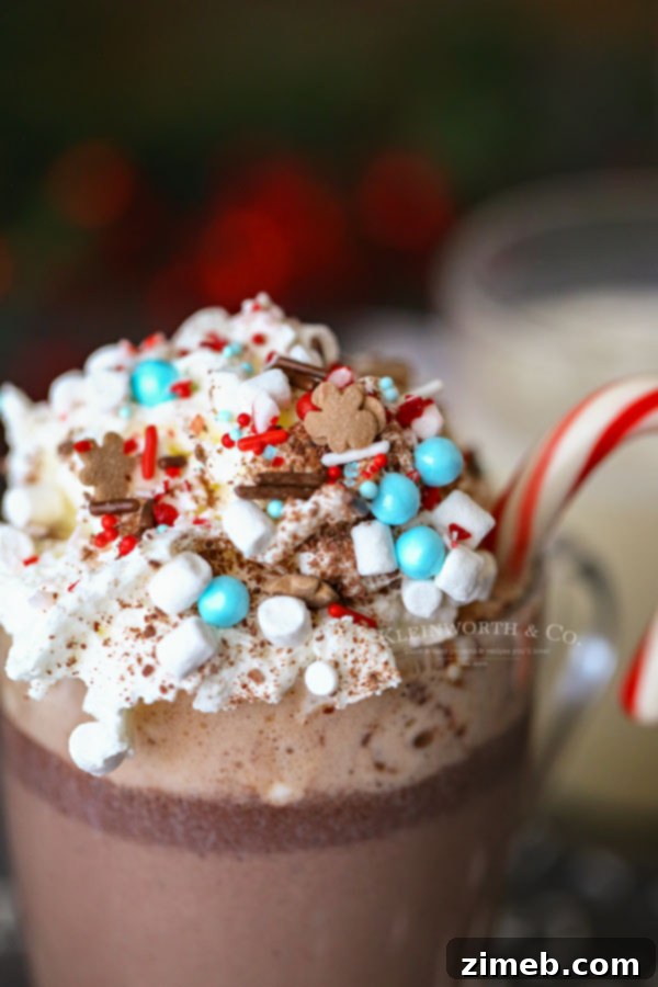 Mug-Melting Cocoa Surprises 11 Peppermint Hot Chocolate Bombs with red and white decorations