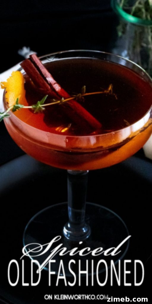 Spiced Old Fashioned
