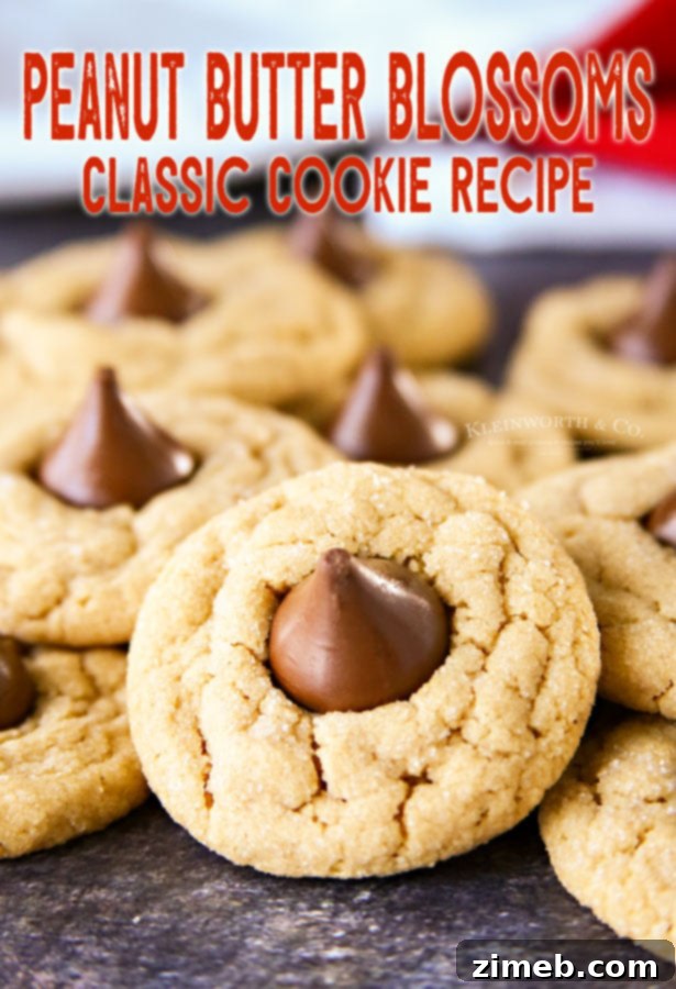 Peanut Butter Blossom Delights 18 Classic Peanut Butter Blossom Cookies
