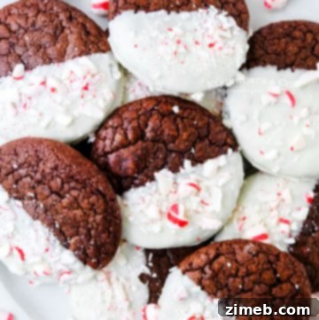 How to make Double Chocolate Peppermint Cookies