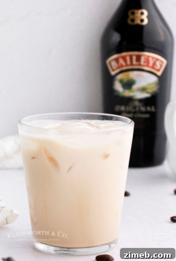The Dude's Signature Sip 9 coffee liqueur drink