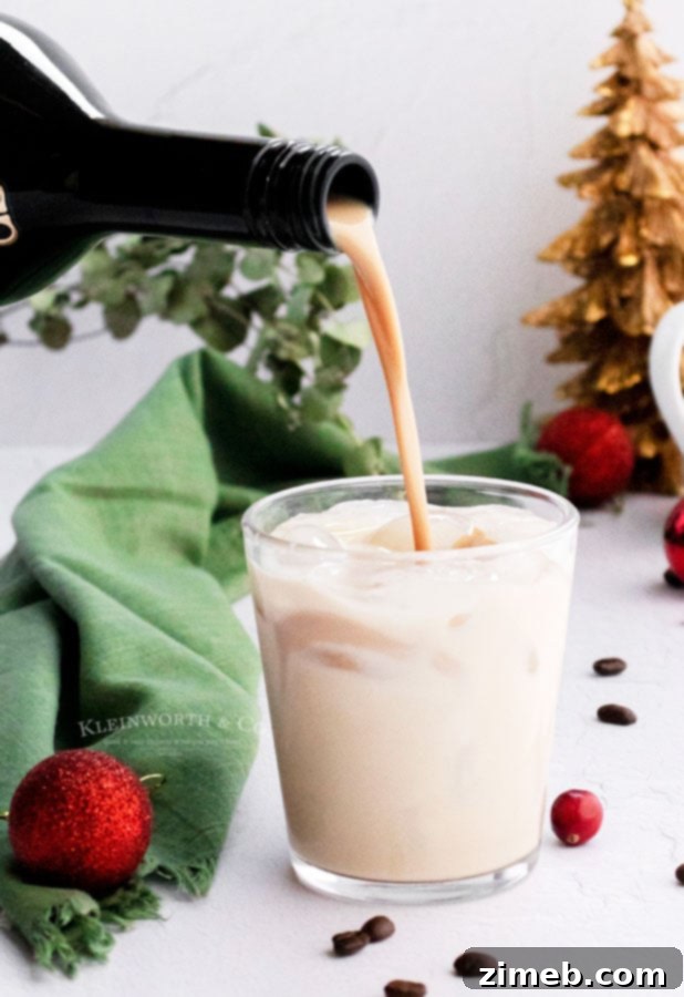The Dude's Signature Sip 6 holiday coffee cocktail