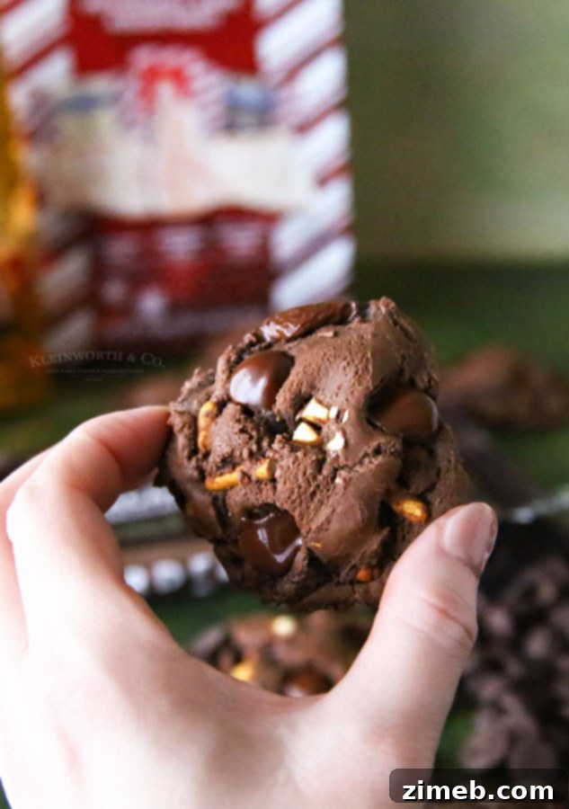 Salty-Sweet Brownie Cookie Crunch 8 Salty Sweet Pretzel Cookies
