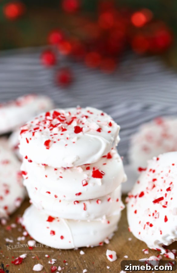 Delicious Peppermint Cookies perfect for Christmas