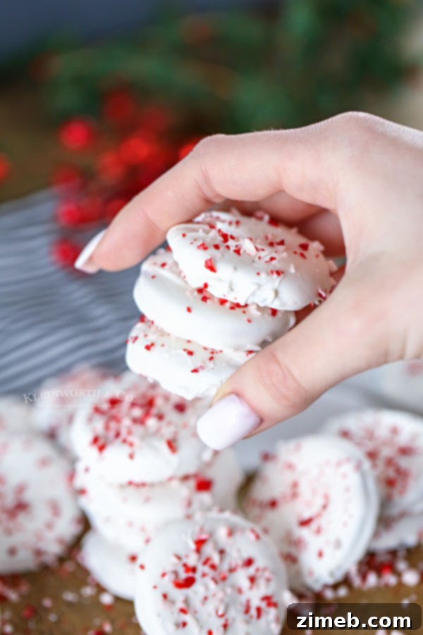 Simple 3-ingredient peppermint cookies for festive baking