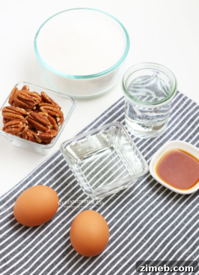 Divine Delights 6 Ingredients to make Homemade Divinity Candy.