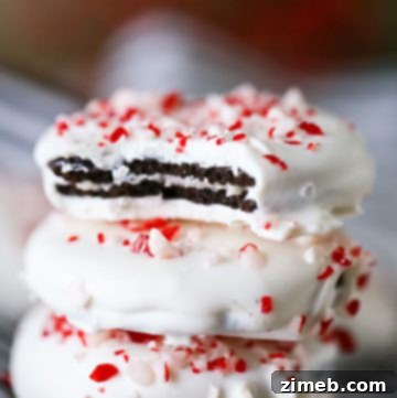 Recipe for Peppermint Bark Cookies, white chocolate with peppermint