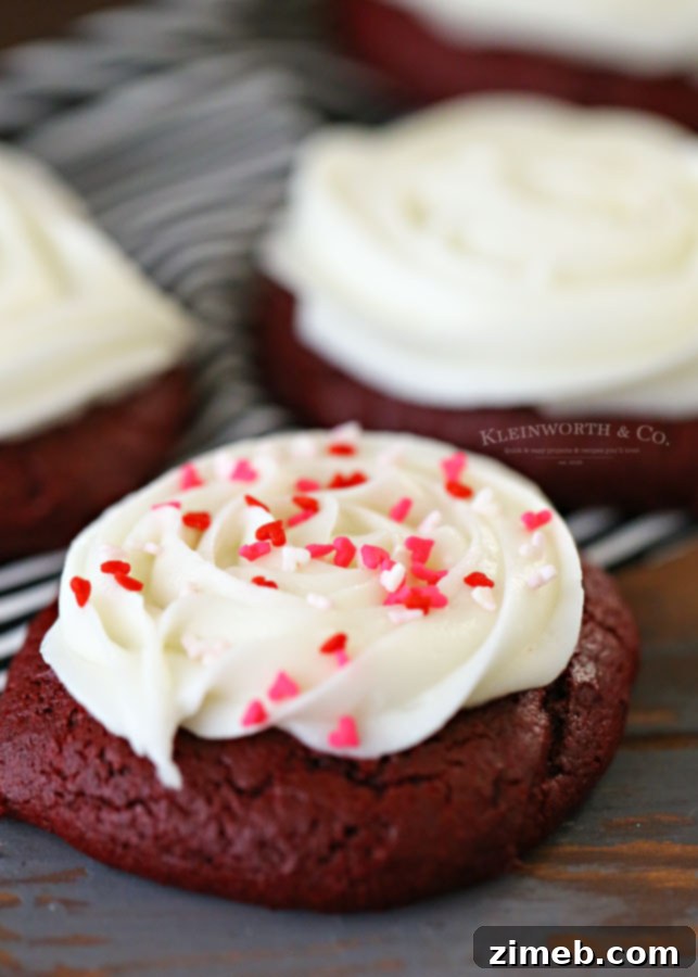 Cake Mix Red Velvet Delights 3 Valentine red velvet cookies