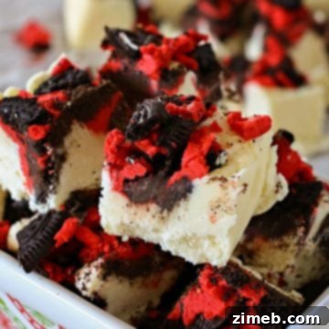 Easy Holiday Oreo Fudge
