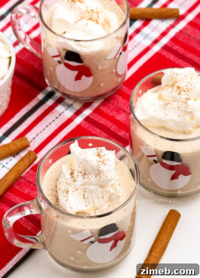 Delicious Recipe for Non-Alcoholic Eggnog