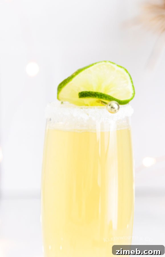 Bubbly Champagne Margarita 3 Recipe for a festive Sparkling Champagne Margarita
