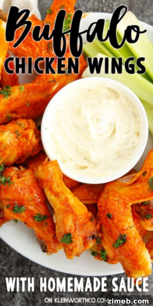 Ultimate Buffalo Wings 17 Platter of Buffalo Chicken Wings ready to be served.