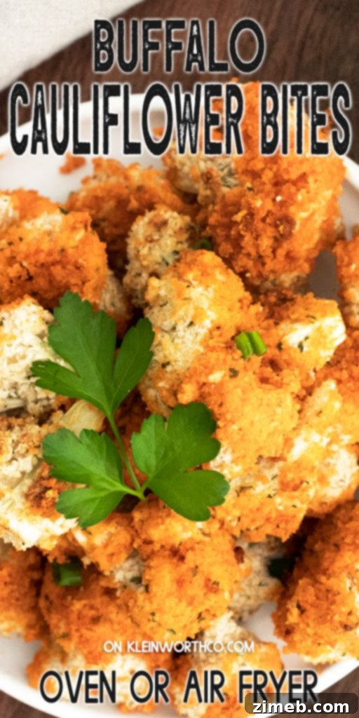 Buffalo Cauliflower Bites