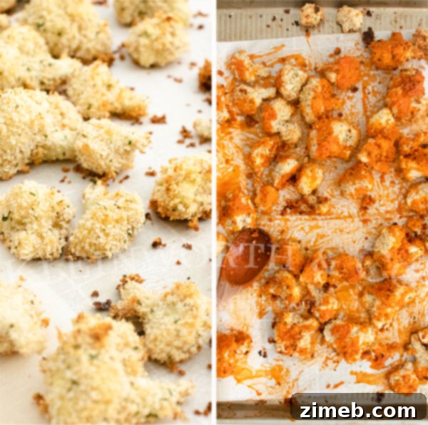 How to make Buffalo Cauliflower Bites