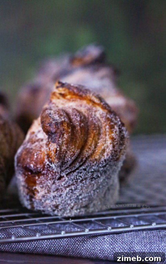 Effortless Homemade Cruffins 21 Cinnamon Cruffins for Breakfast, a delightful morning treat.