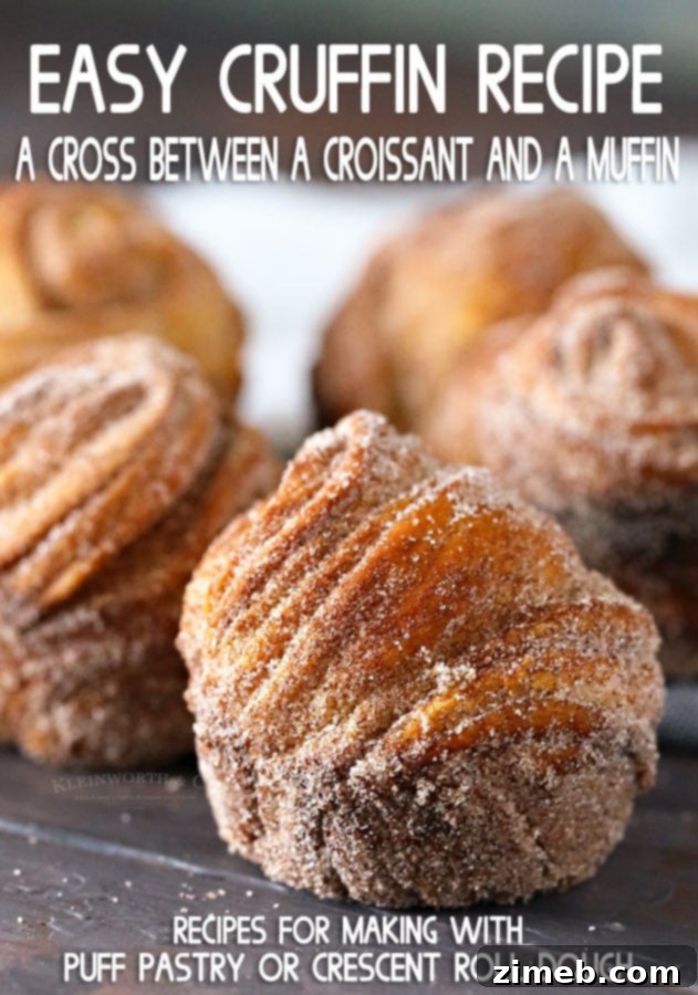 Effortless Homemade Cruffins 24 Easy Cruffin Recipe, showcasing the finished product.
