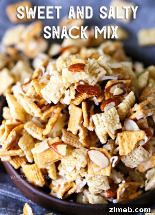 Sweet and Salty Snack Mix