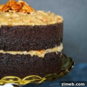 Crisp Chocolate Meringue Clouds 14 Slice of German Chocolate Cake with coconut pecan frosting