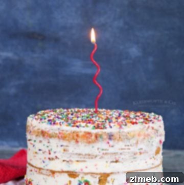 how to make Homemade Funfetti Cake
