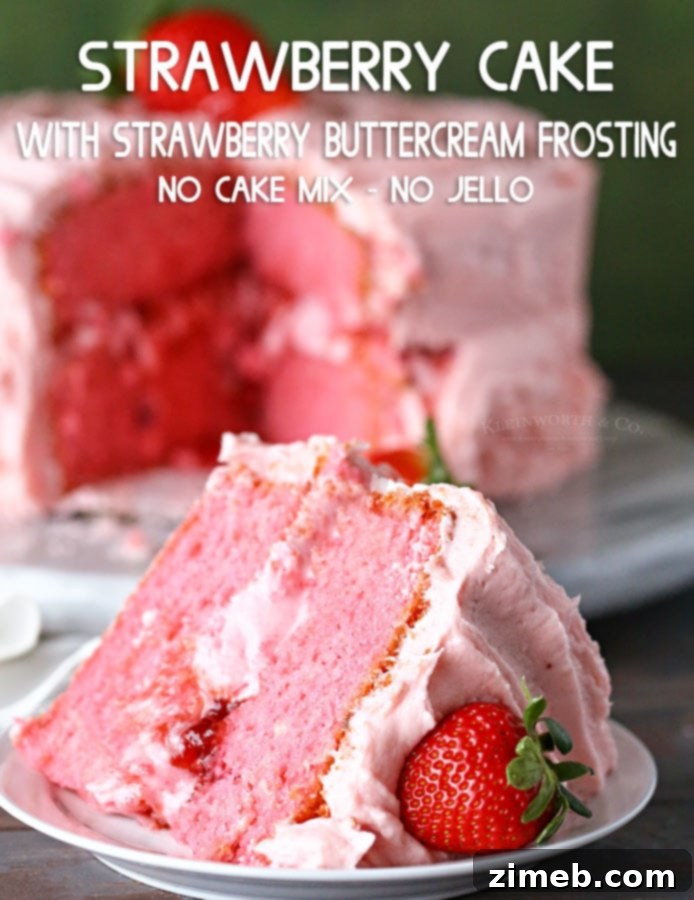 Easy Strawberry Cake Recipe