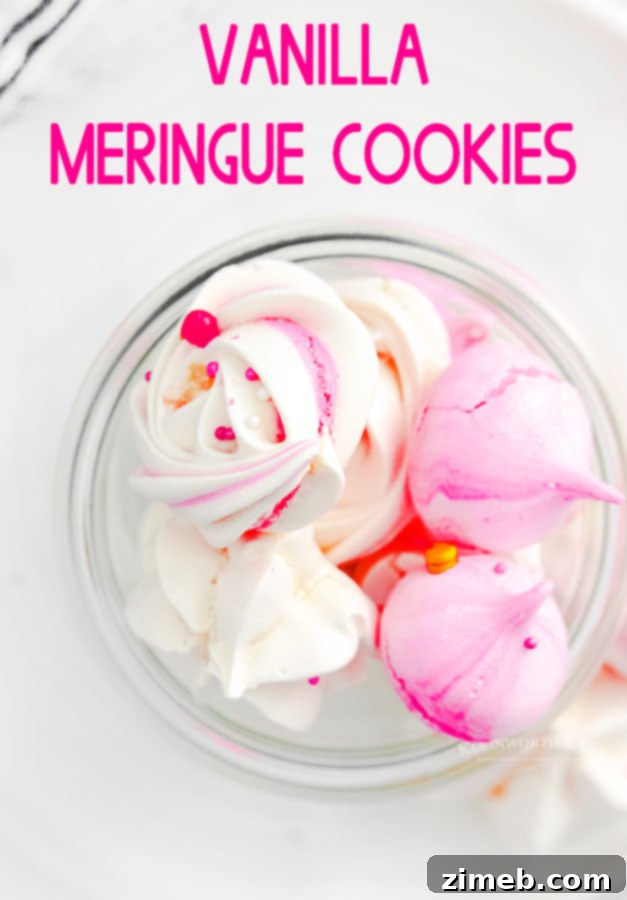 Vanilla Cloud Kisses 18 Vanilla Meringue Cookies