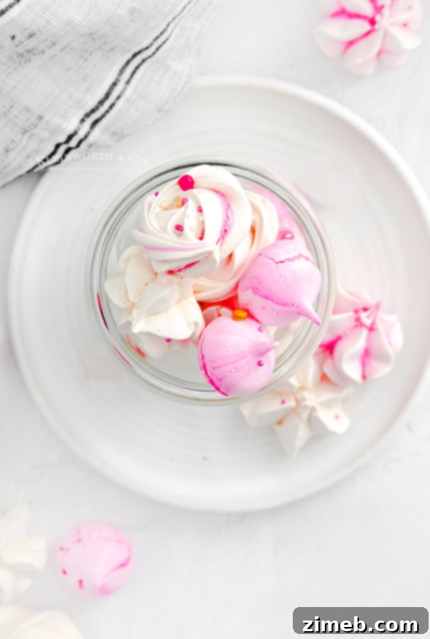 Vanilla Cloud Kisses 5 vanilla meringues