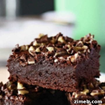 Whimsical Rainbow Truffles 17 St Patrick's Day - Irish Cream Mint Brownies