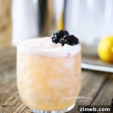 Blackberry Whiskey Drink