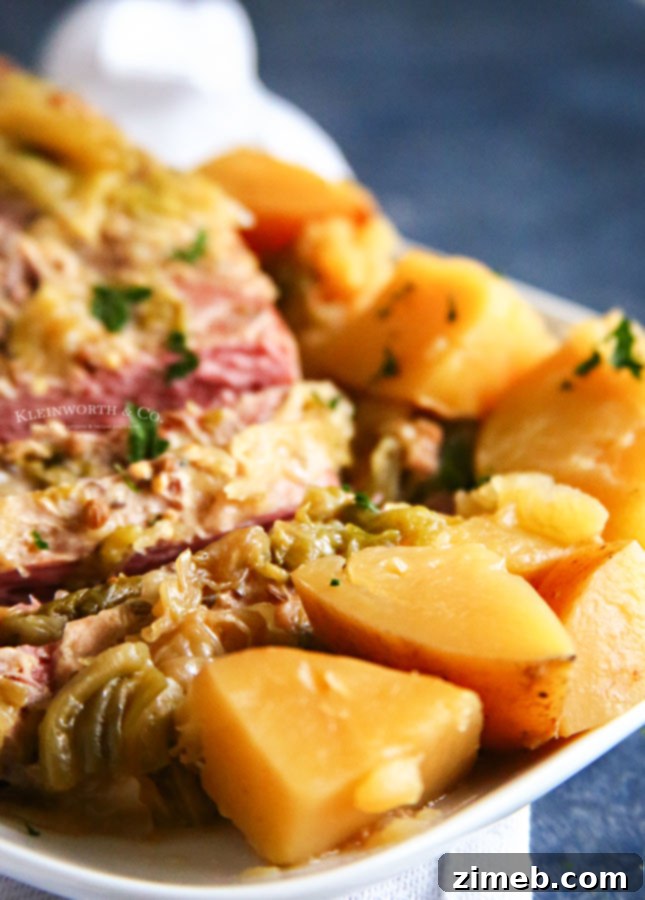 Corned Beef , Cabbage and Potatoes