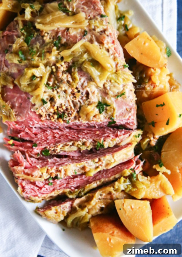 Pressure Cooker Corned Beef and Cabbage
