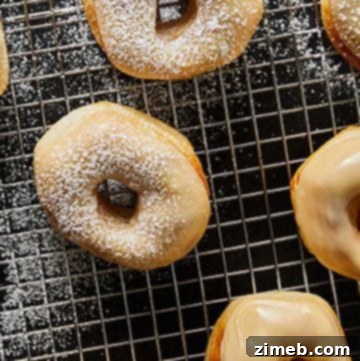 Air Fryer Maple Glazed Donuts recipe