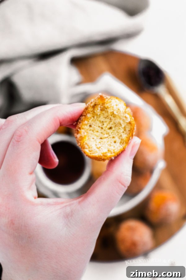 homemade donut holes