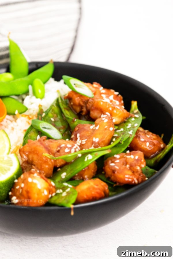 Savory Sesame Shrimp Delight 3 Close-up of a delicious shrimp bowl recipe