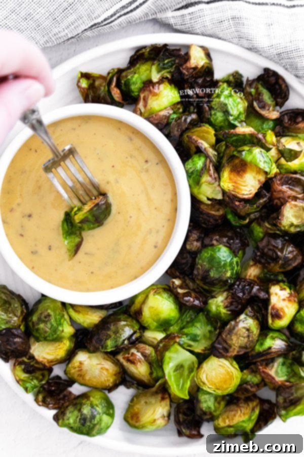 Homemade Honey Mustard Sauce for Brussels Sprouts
