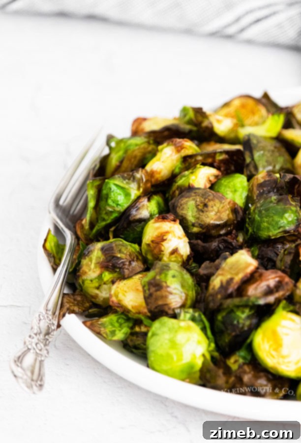 Recipe for Crispy Air Fryer Brussels Sprouts