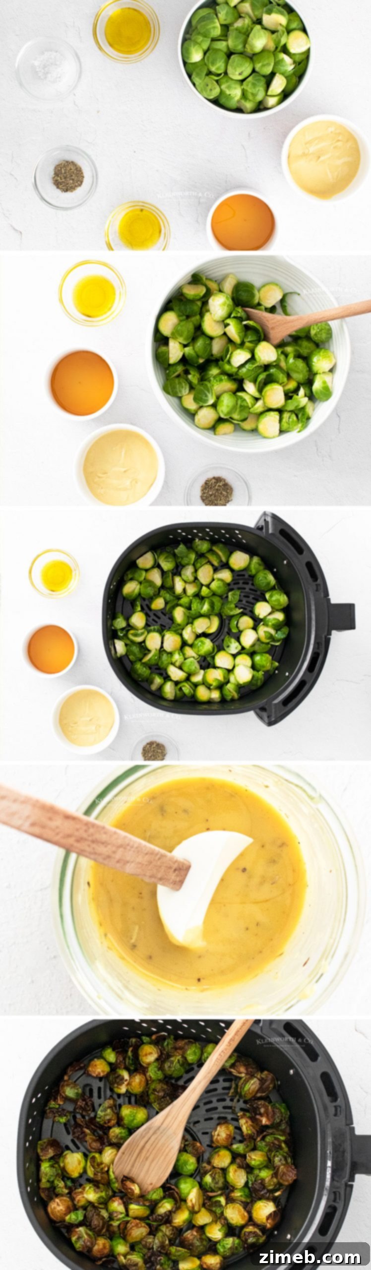 How to make Air Fryer Brussels Sprouts perfectly crispy