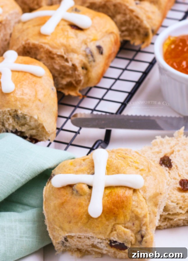 Step-by-step guidance on how to make Hot Cross Buns from scratch, ensuring perfect results.