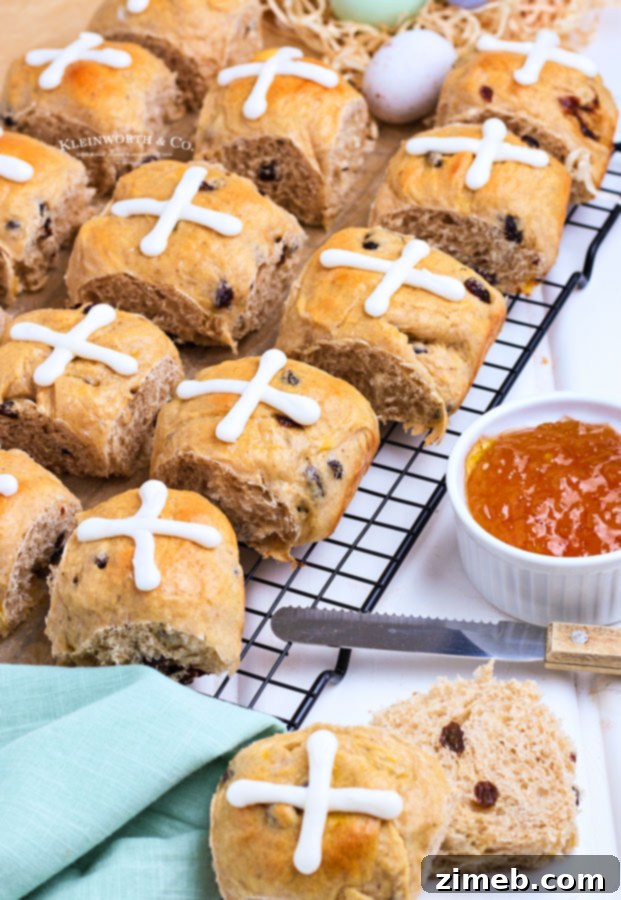 Good Friday buns, a traditional and symbolic treat.