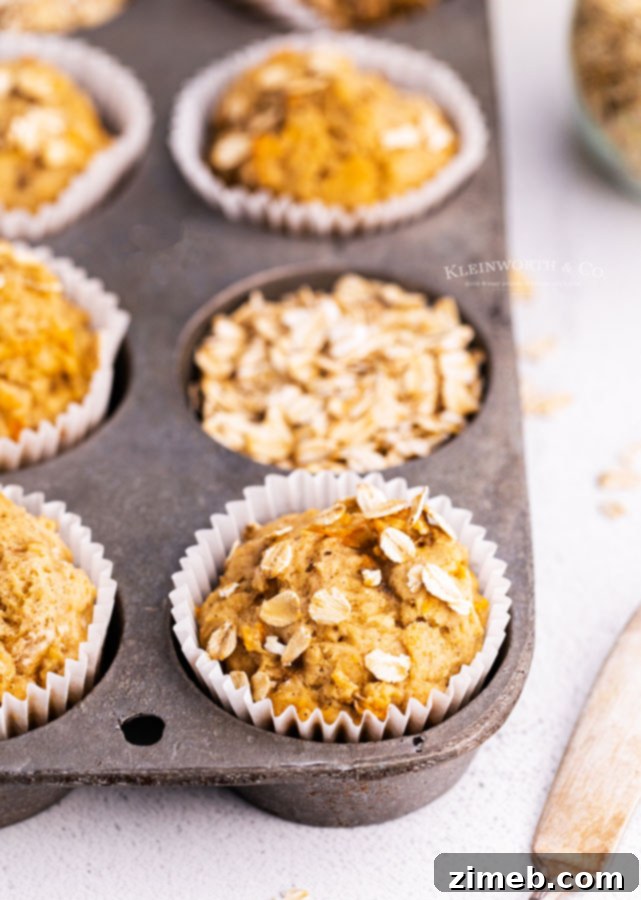 Wholesome Banana Carrot Muffins 3 Delicious carrot muffins for a wholesome start to your day.