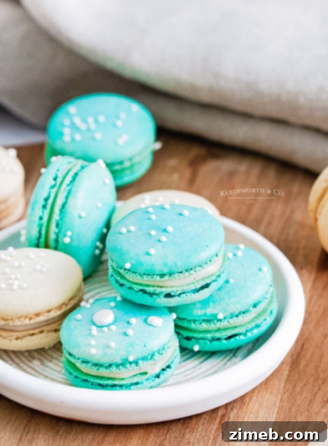 cookies Vanilla Bean Macarons
