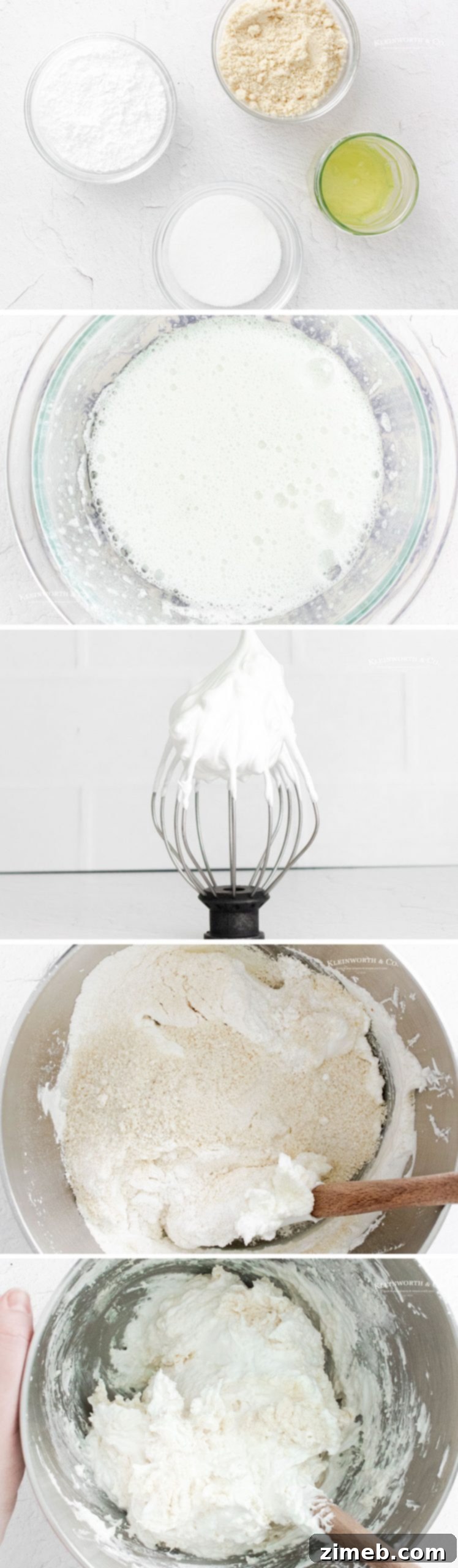 how to make Vanilla Bean Macarons 1