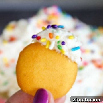 how to make Funfetti Cake Batter Dip