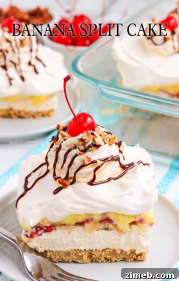 Banana Split Bliss Cake 16 Banana Split Cake