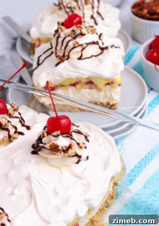Banana Split Bliss Cake 8 easy Banana Split Cake