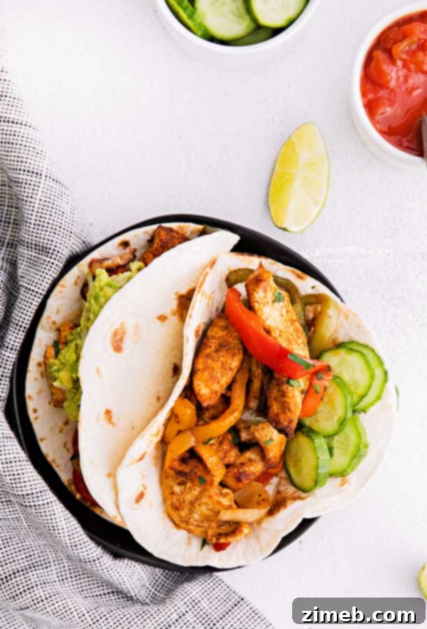 fajita dinner chicken