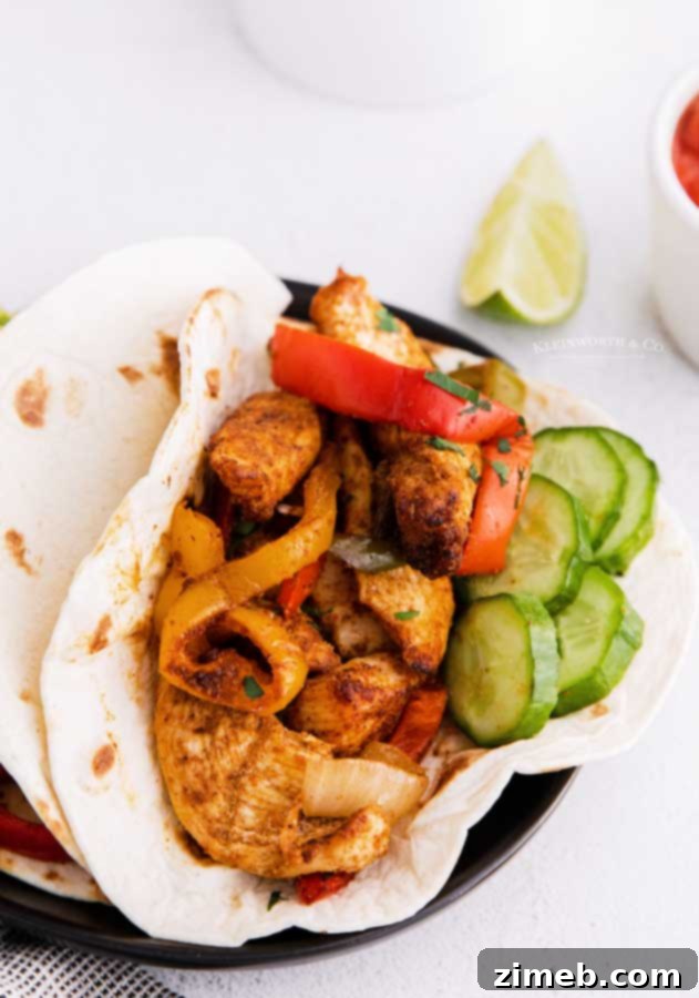chicken fajitas in the air fryer
