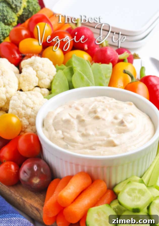 Veggie Dip Recipe - delicious and easy to make