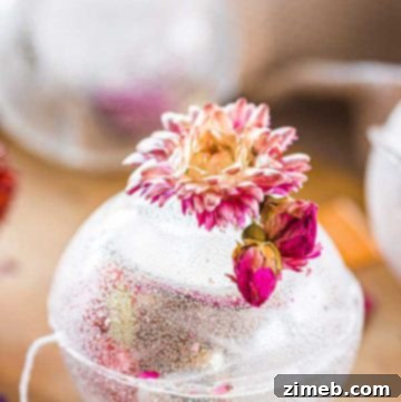 Translucent Tea Bomb