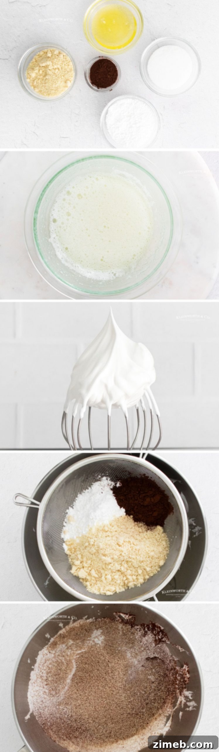 Decadent Chocolate Macarons 7 1-5 - how to make chocolate macarons