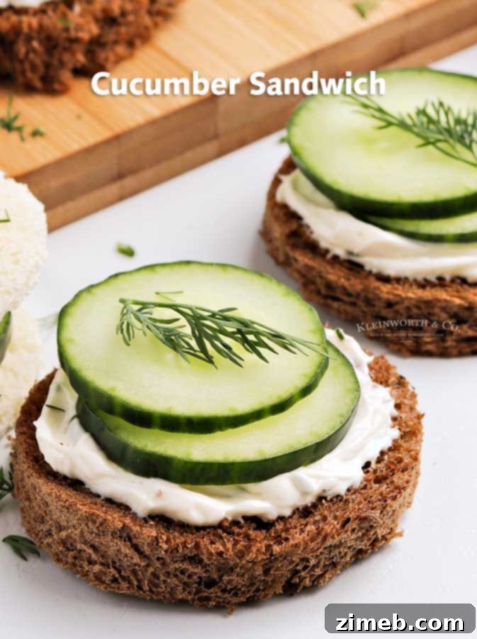 Refreshing Cucumber Sandwiches 18 Classic Cucumber Sandwich Recipe